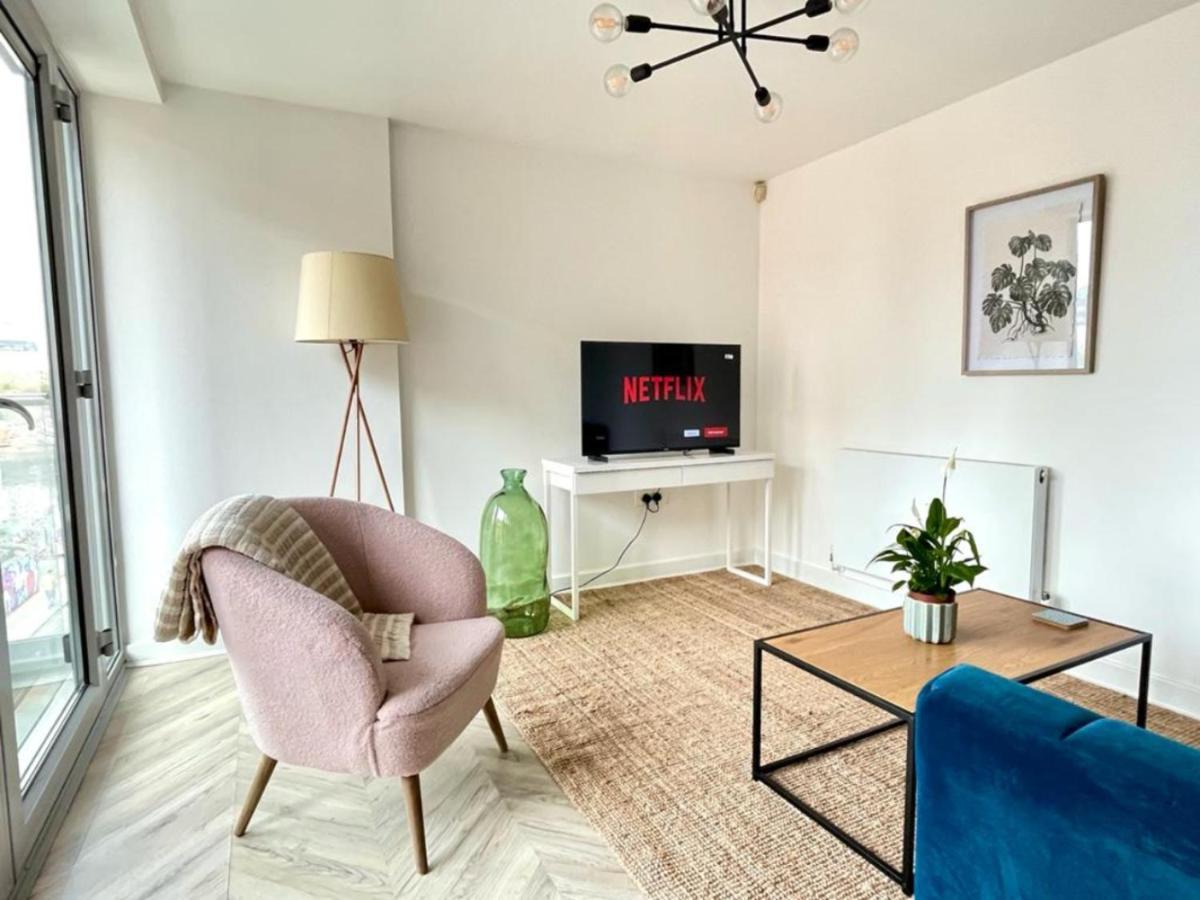 Central Shoreditch Flat By Box Park & Spitalfields Market London Kültér fotó